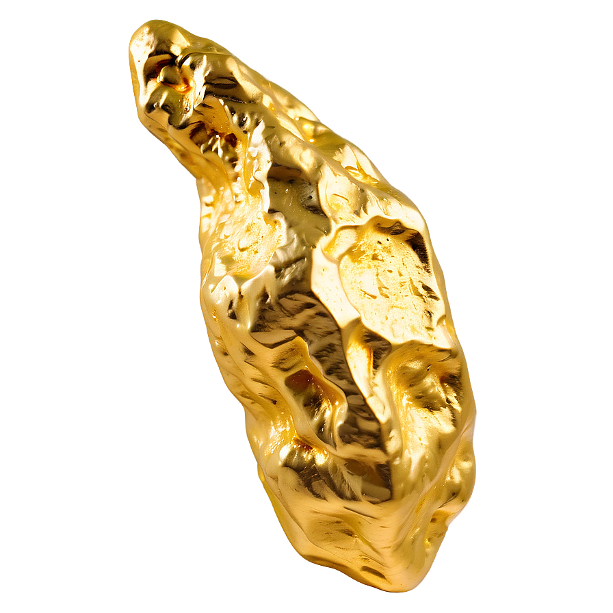 Textured Gold Nugget Png 28 PNG