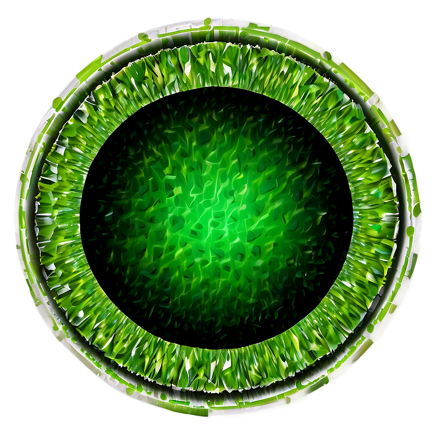 Textured Green Circle Png 11 PNG