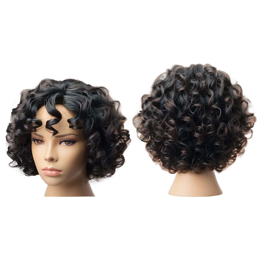 Textured Perm Waves Png Wkr PNG