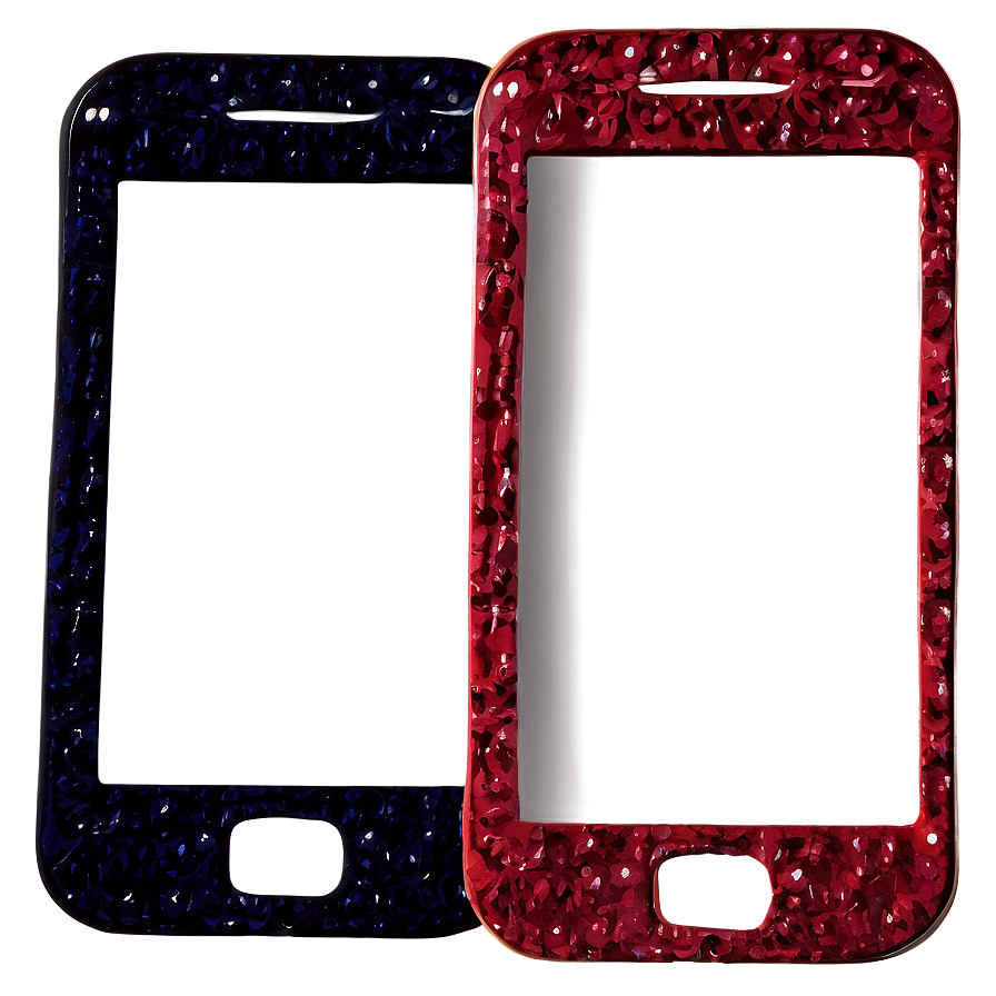 Textured Phone Frame Png Exp PNG