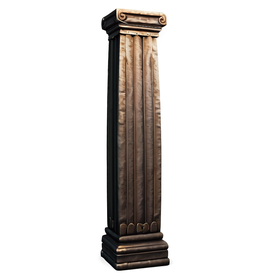 Textured Pillar Png 05242024 PNG