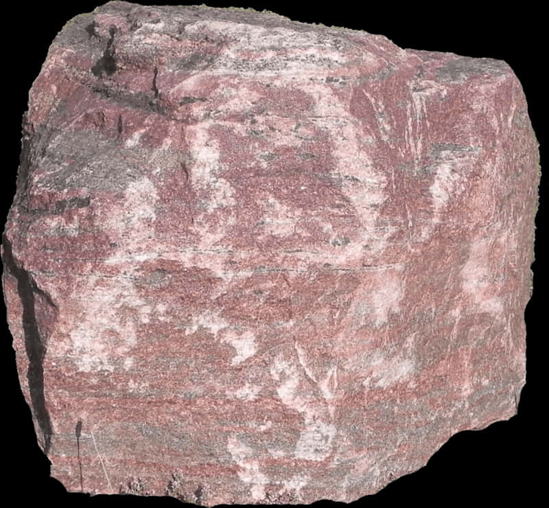 Textured Red Rock Surface PNG