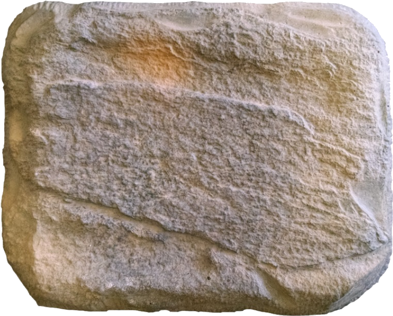 Textured Sandstone Block PNG