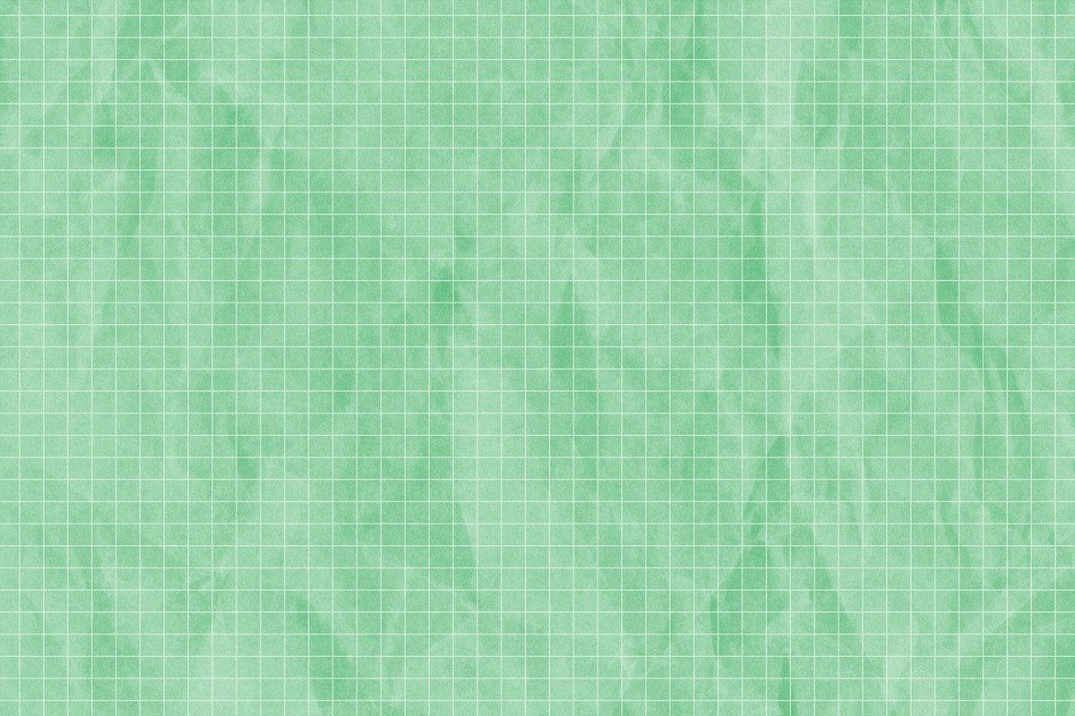 Textured Sea Green And White Grid Aesthetic Wallpaper