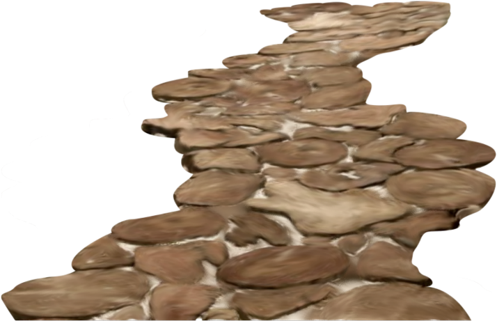 Textured Stone Wall Corner PNG