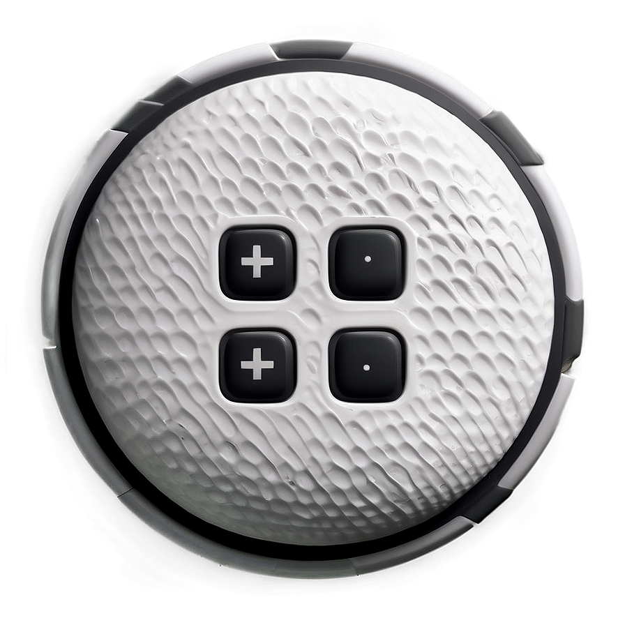 Textured White Button Png Cee6 PNG