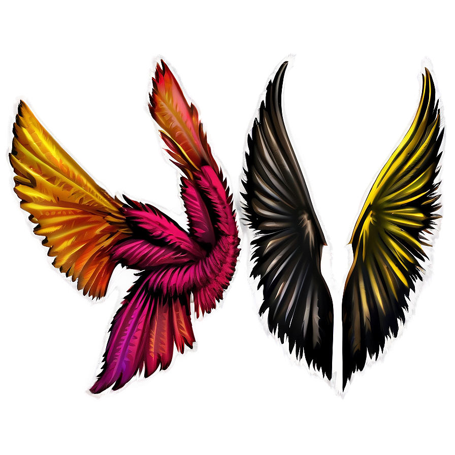 Download Textured Wings Png 2 | Wallpapers.com