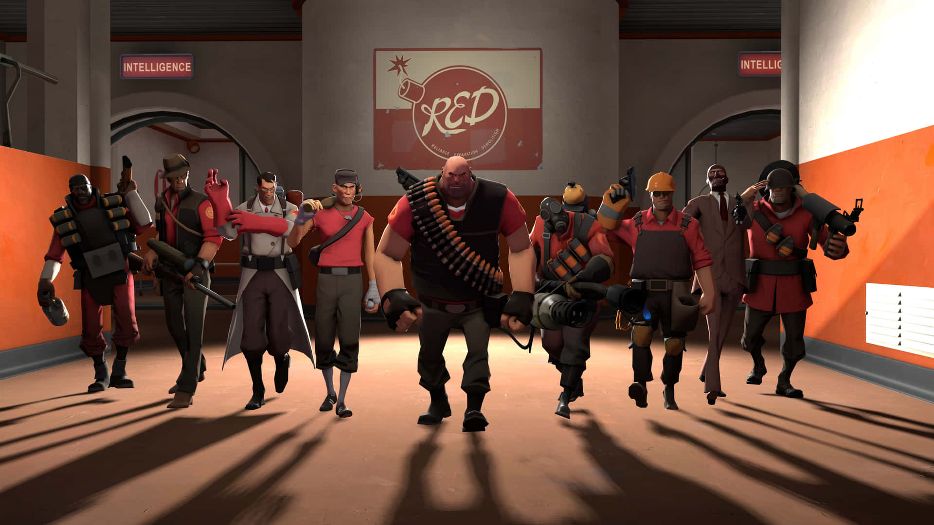 Feel the heat of Team Fortress 2!