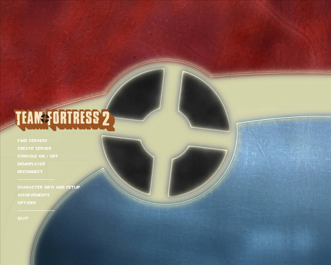 A Red, Blue And White Background With The Words Taint Fortress 2 Wallpaper