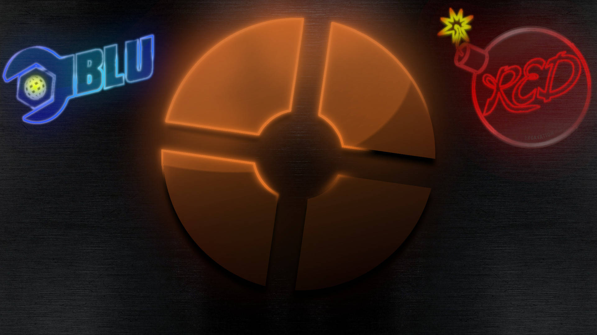 Logodel Videojuego De Disparos En Primera Persona, Team Fortress 2. Fondo de pantalla