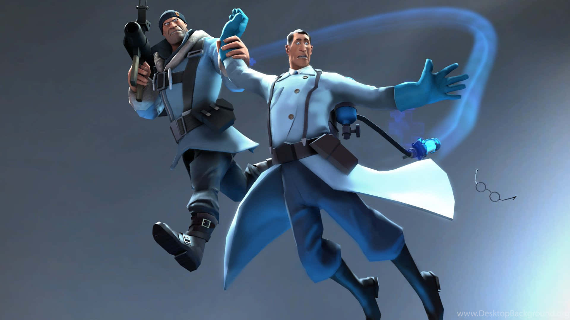 Tf2 Medic Cool Action Video Game Wallpaper