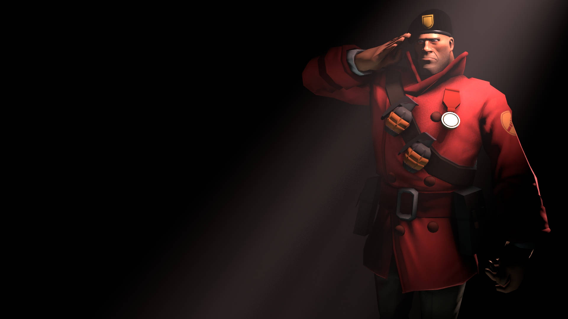 TF2 Soldier Video Game Wallpaper