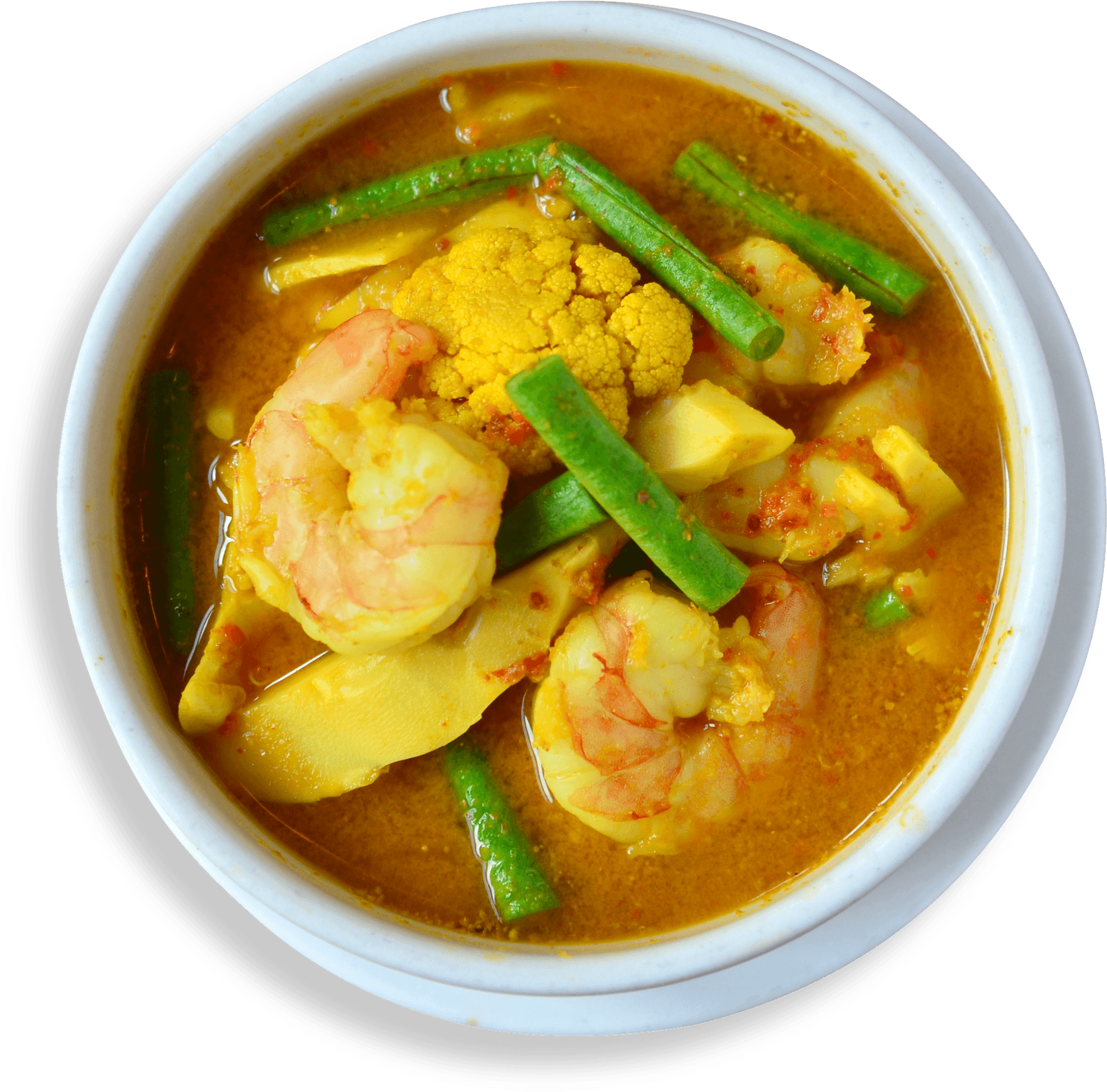 Thai Shrimpand Vegetable Curry PNG