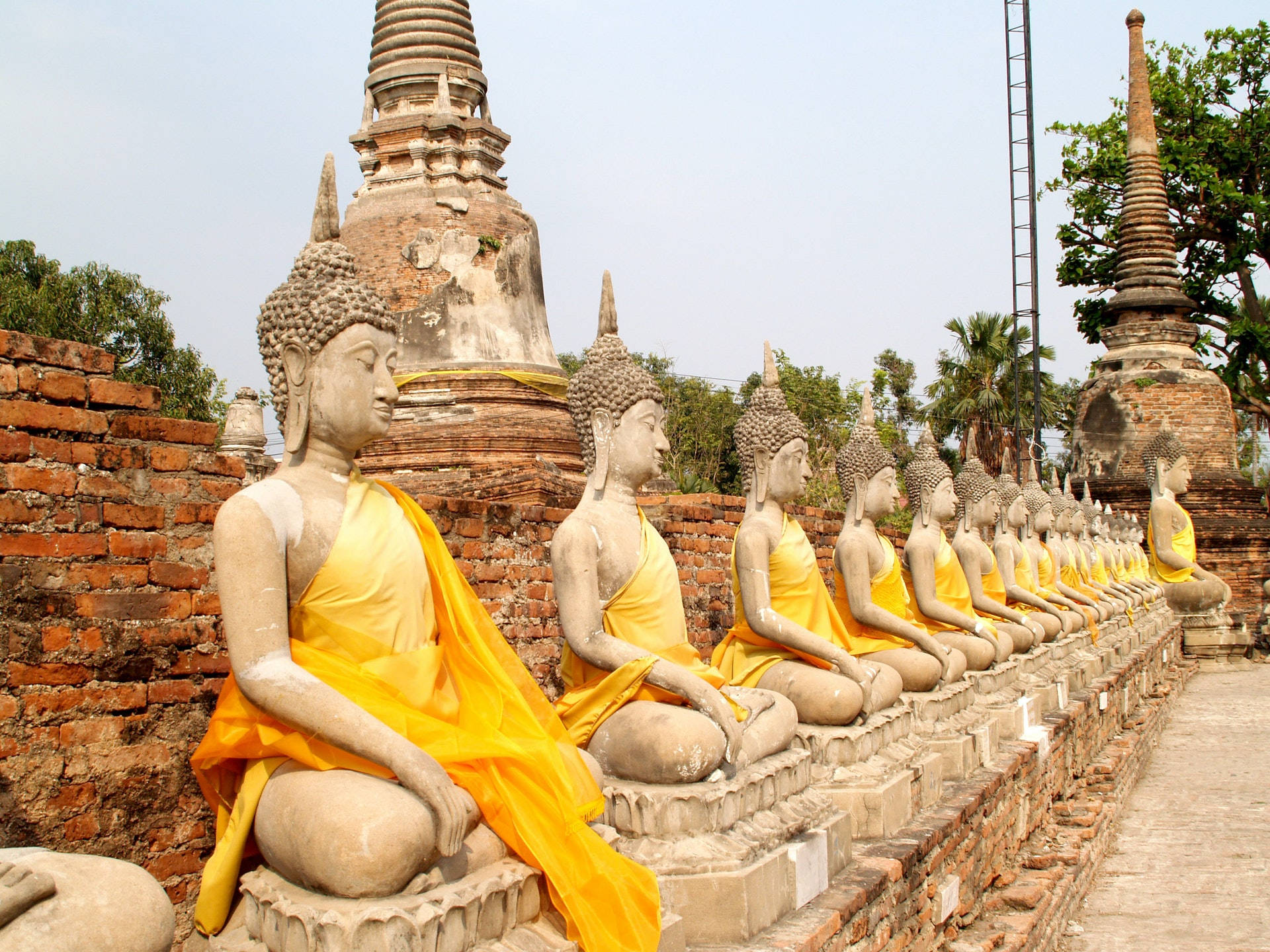 Thailandia Parco Ayutthaya Sfondo
