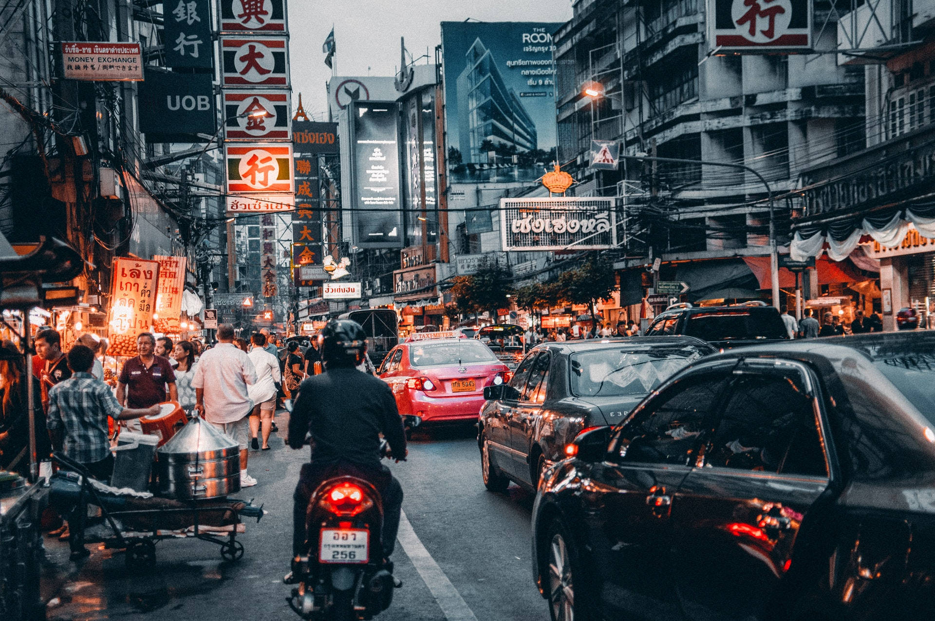 Thailand Busy Streets Wallpaper