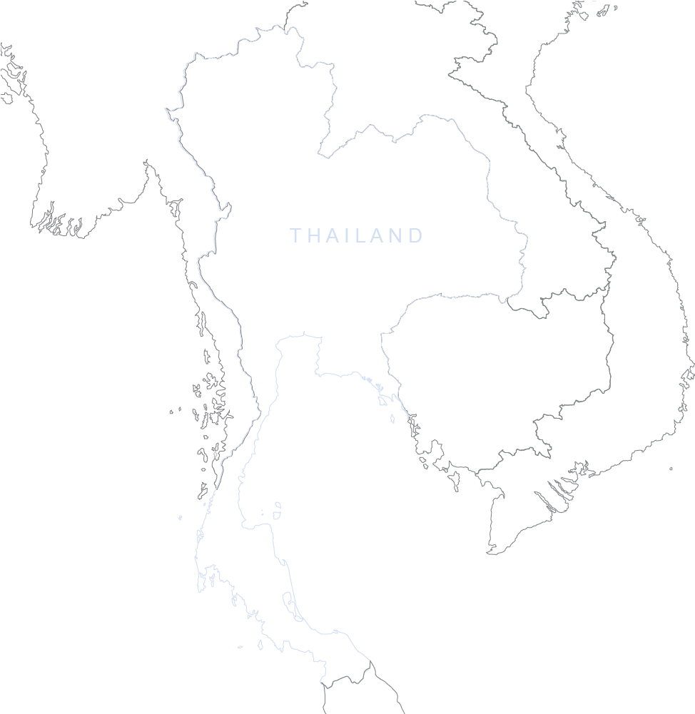 Download Thailand Outline Map 2585