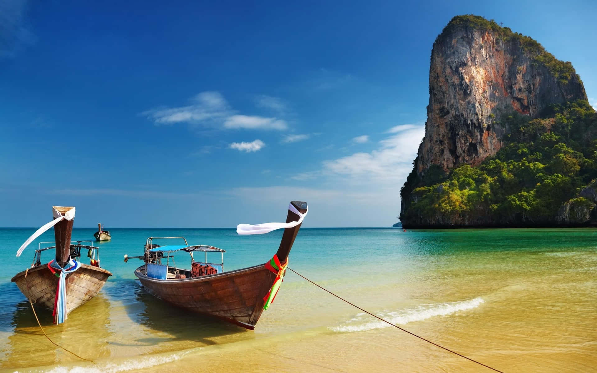 "Take a breathtaking journey to the cliffs of Krabi, Thailand!"