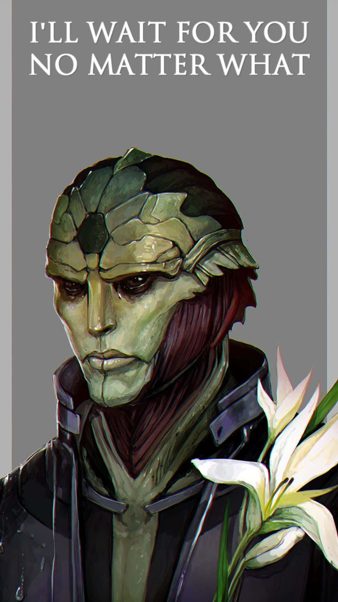 Thane Krios, Assassin of the Mass Effect Series in Action Wallpaper