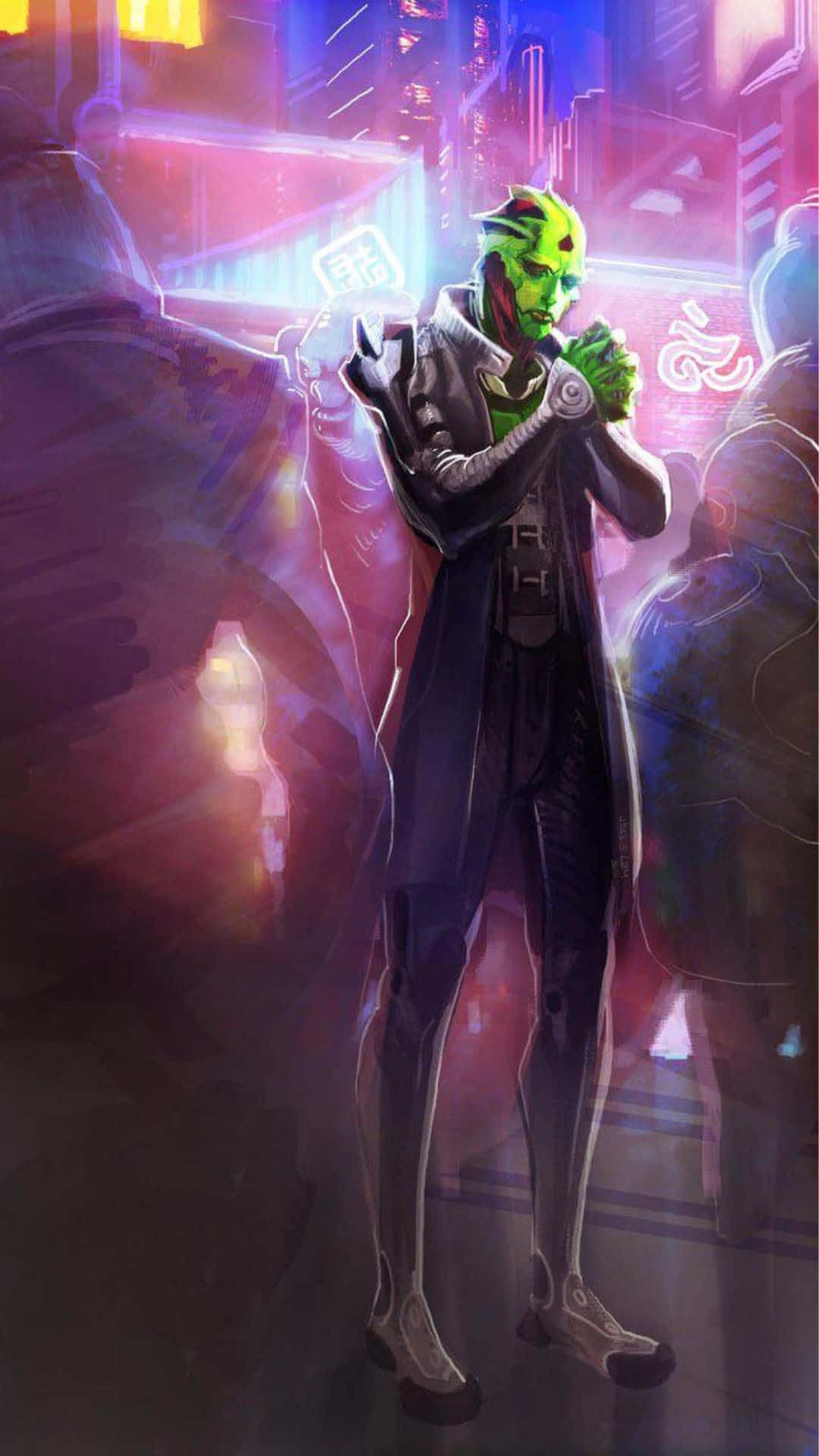 Thane Krios, the Drell Assassin Wallpaper