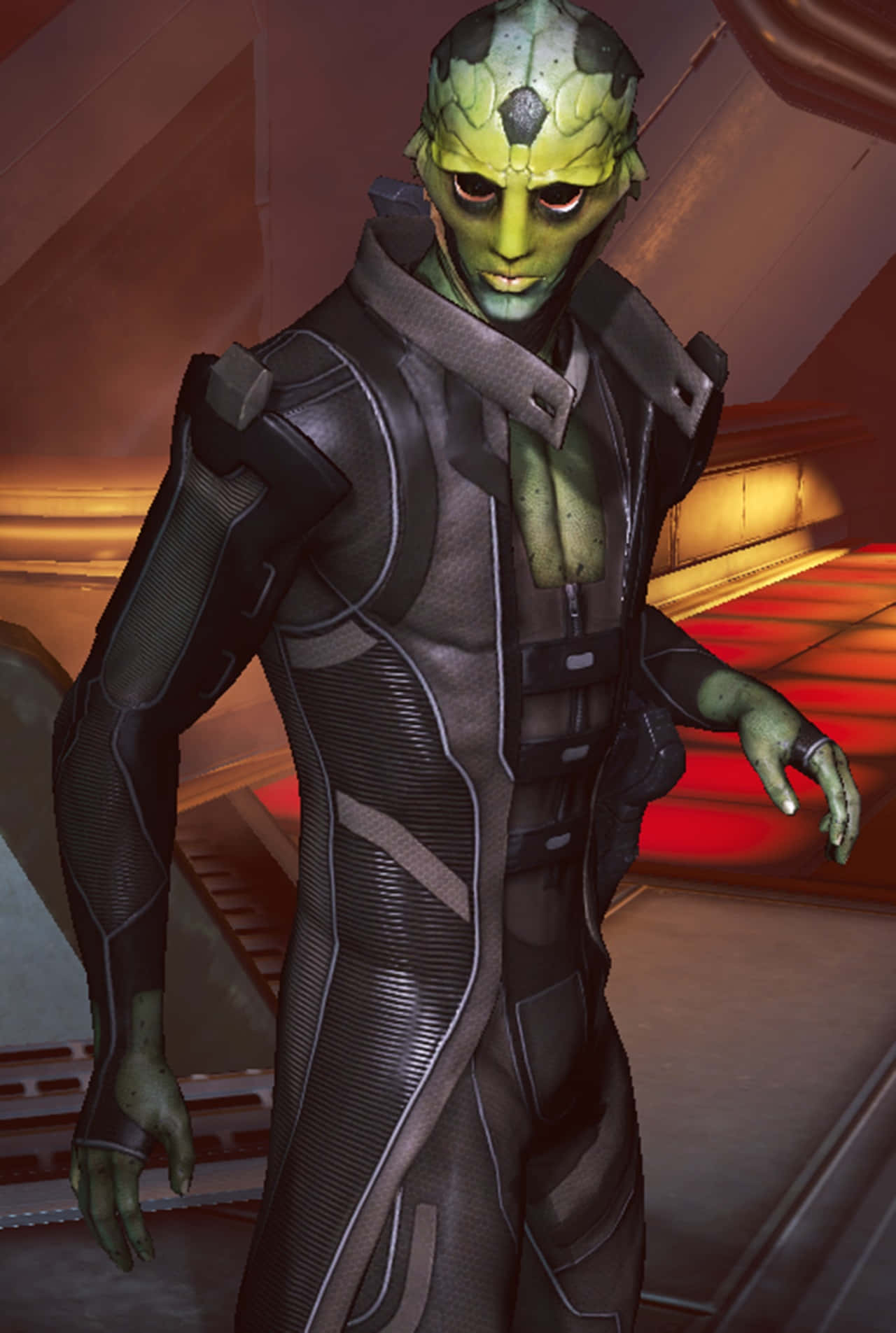 Thane Krios, Alien Assassin of the Mass Effect Universe Wallpaper