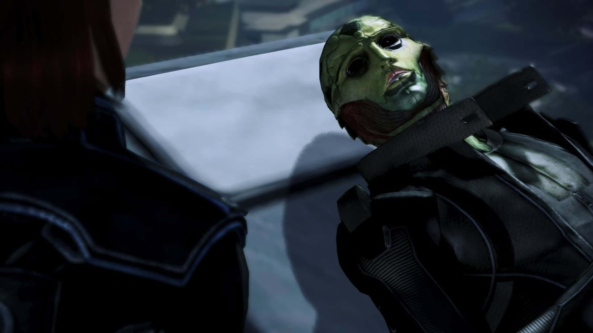 Thane Krios, The Deadly Drell Assassin from Mass Effect 2 Wallpaper