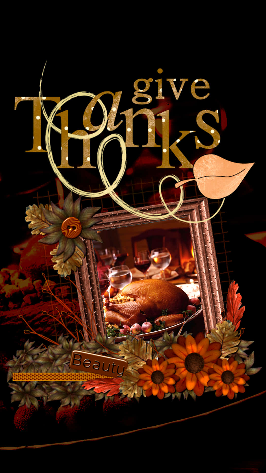 Thanksgiving 2160 X 3840 Background