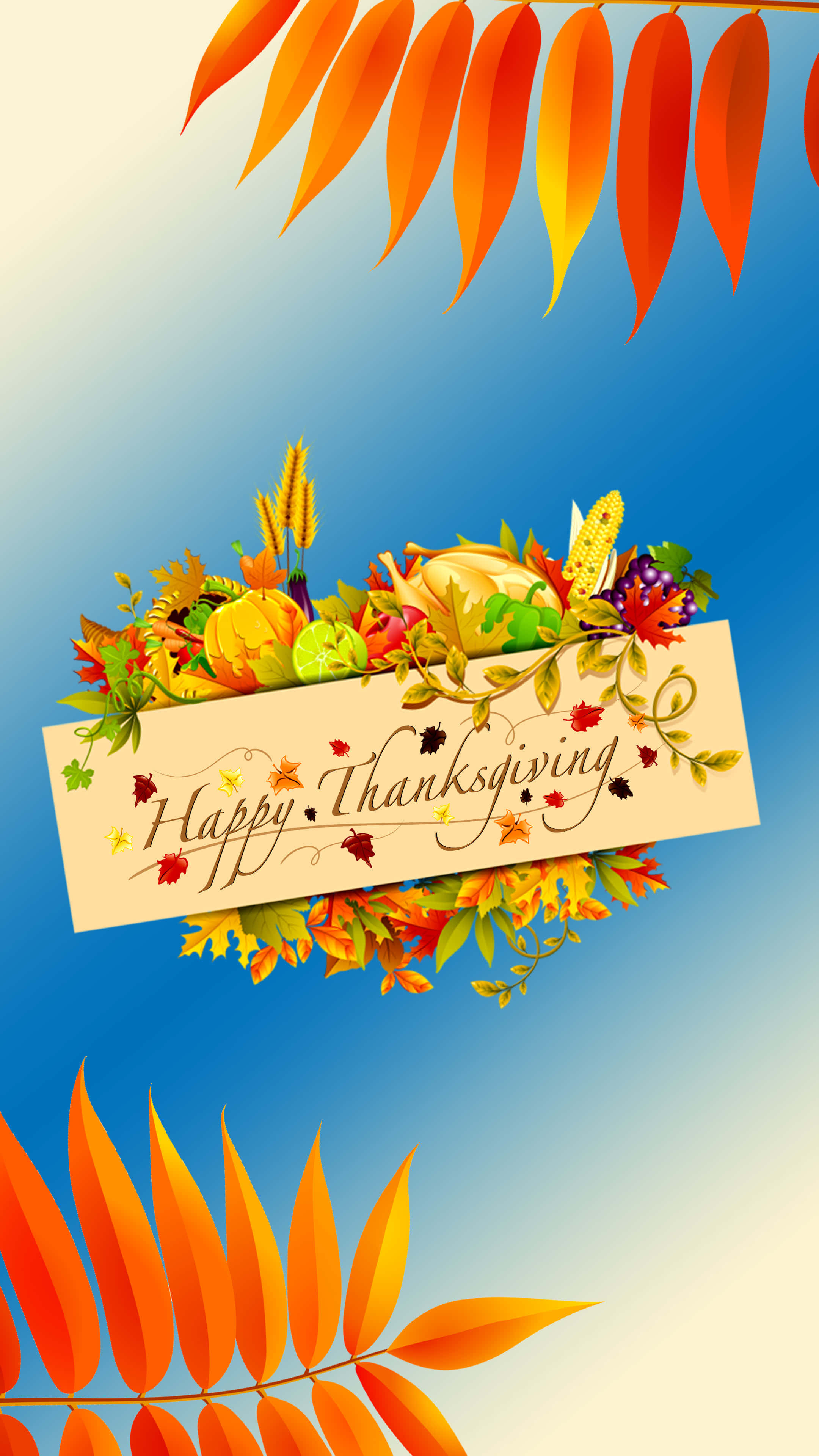 Thanksgiving 2160 X 3840 Background