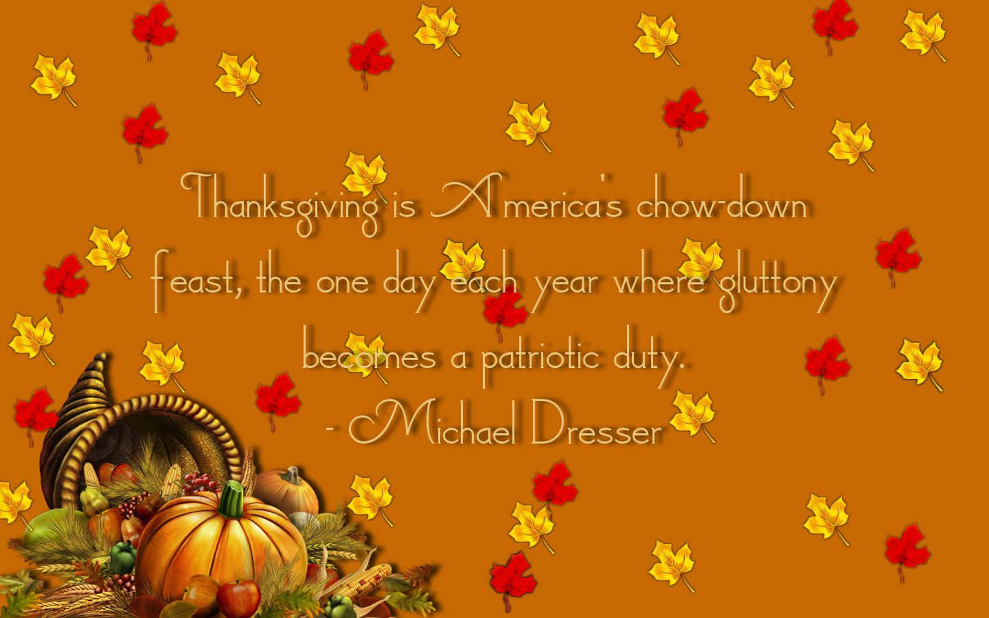 Feel the thankful spirit of the Thanksgiving holiday with this beautiful fall background