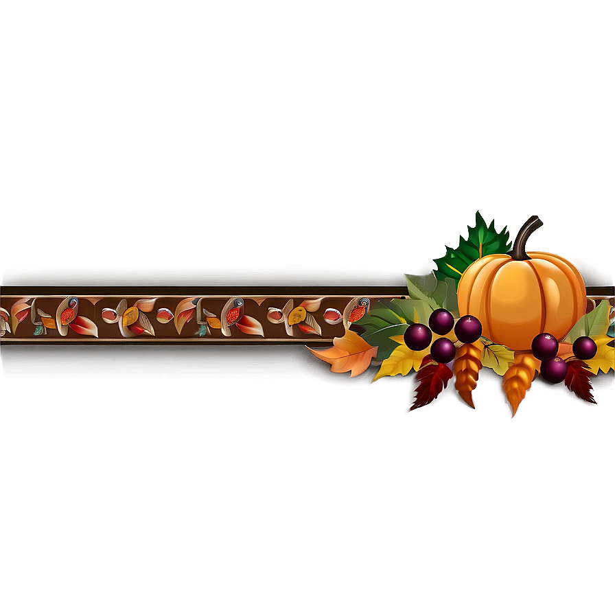 Thanksgiving Border Png Yih PNG