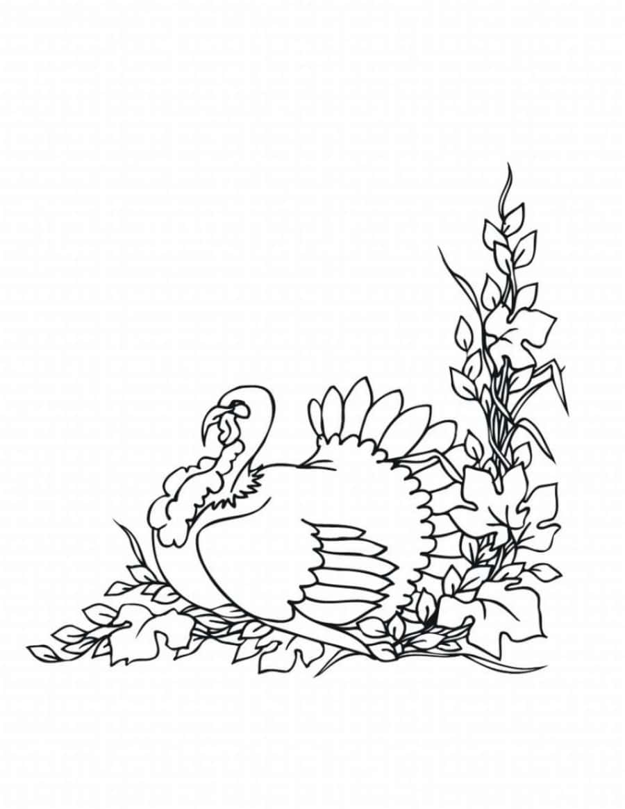 “Enjoy the festivities of Thanksgiving with these beautiful coloring pages”