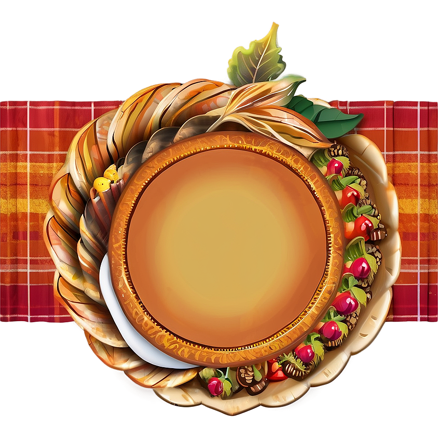 Thanksgiving Cornucopia Border Png Ppt51 PNG