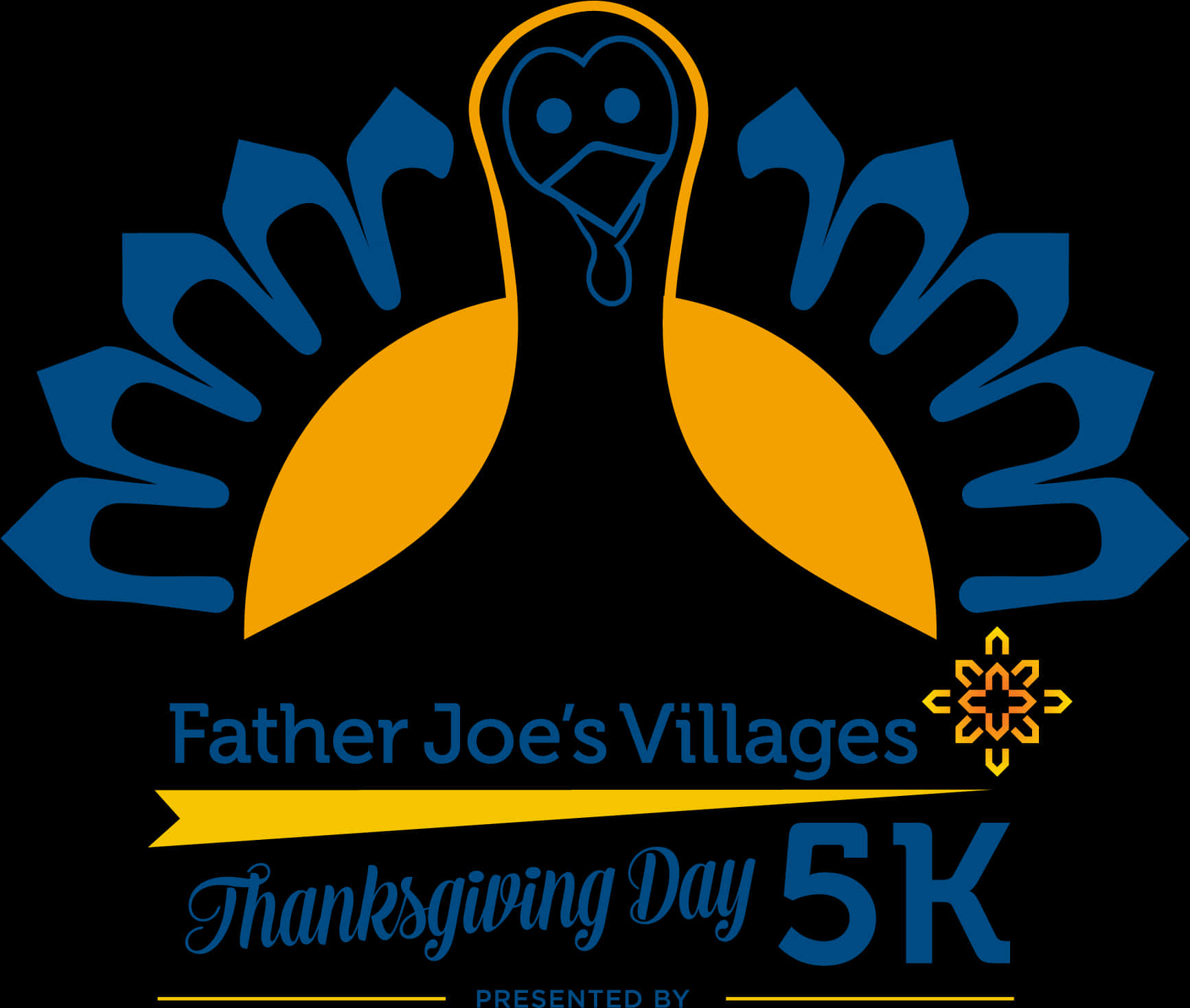 Thanksgiving Day5 K Run Logo PNG