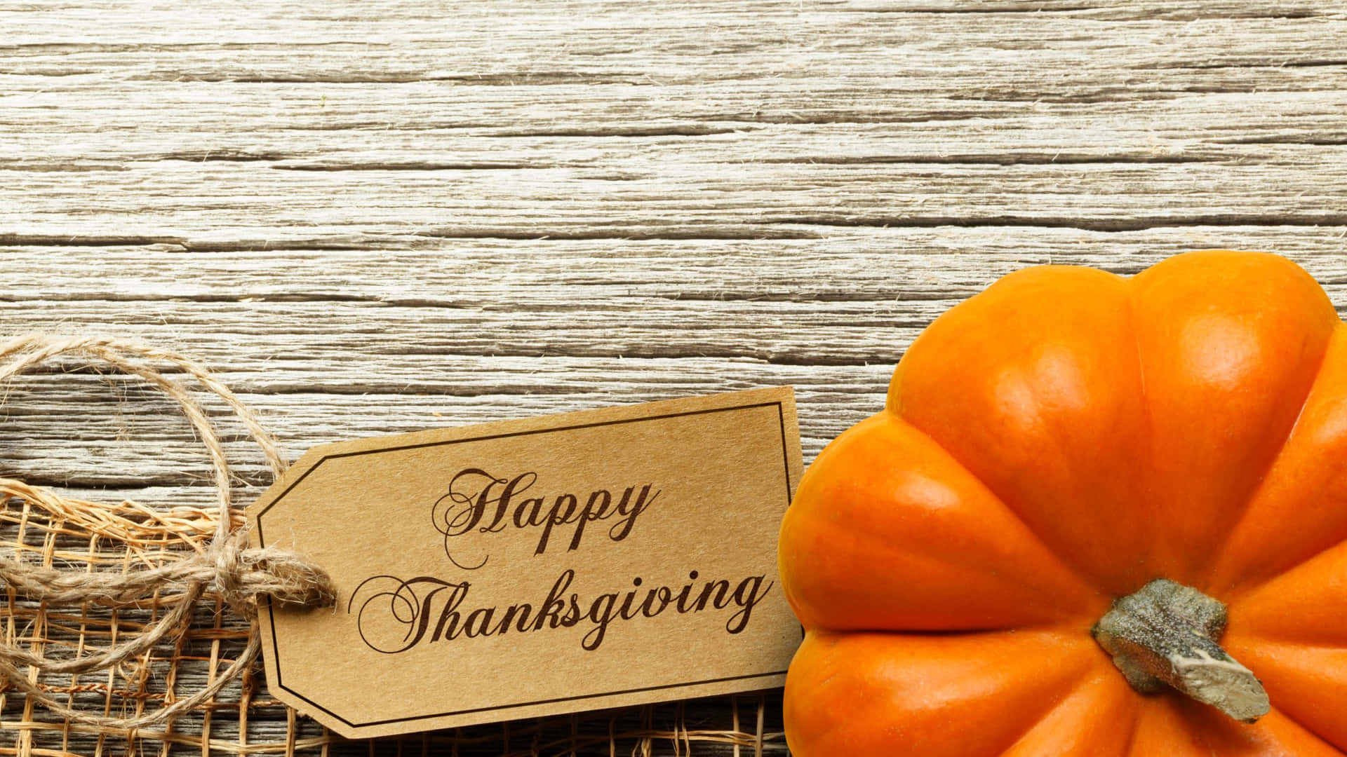 Bildfeiere Thanksgiving Mit Einem Wunderschönen Herbst-desktophintergrund Wallpaper