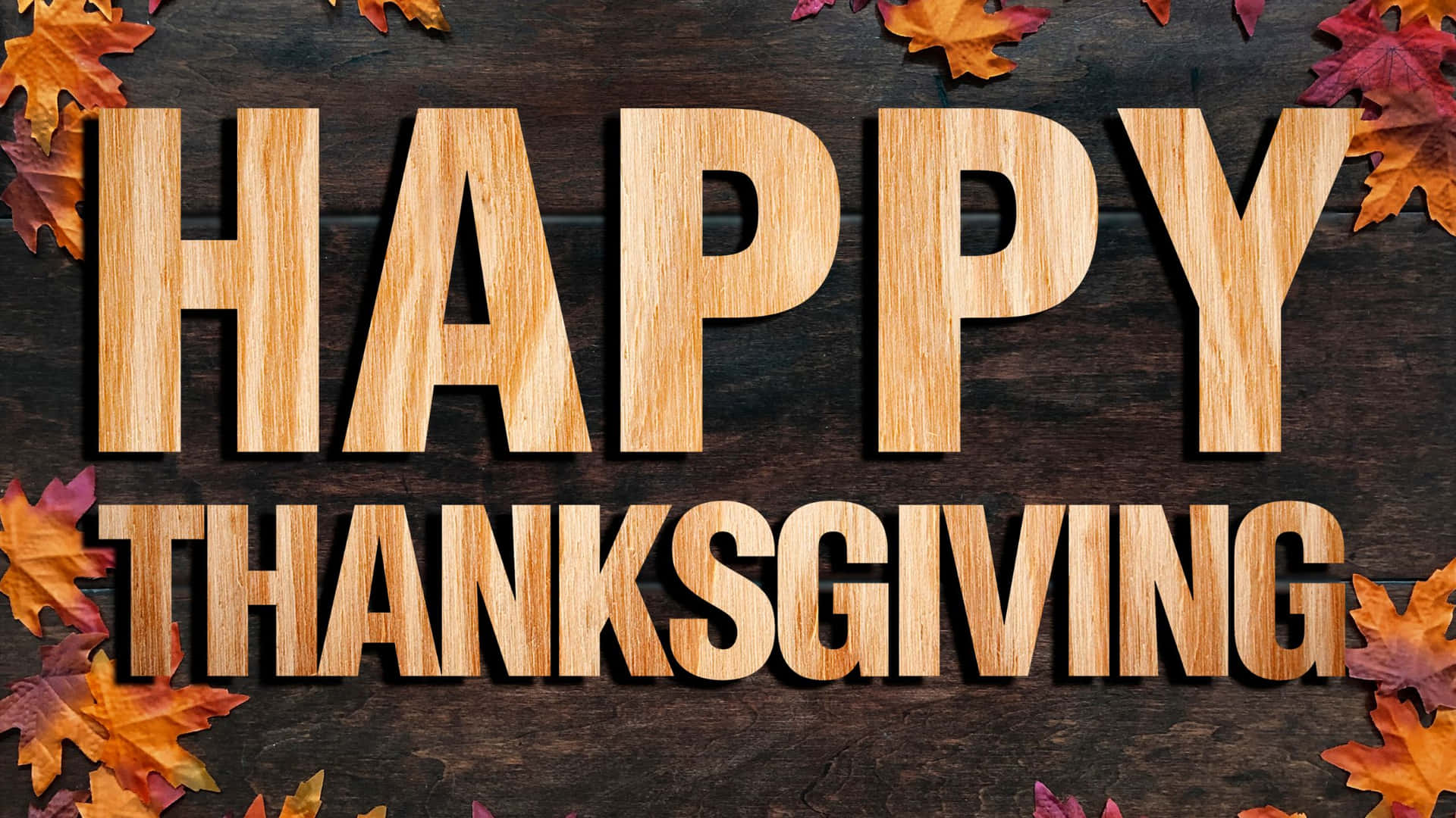 Feiernsie Die Erntezeit Mit Einem Wunderschönen Hintergrundbild Für Ihren Desktop Zu Thanksgiving. Wallpaper