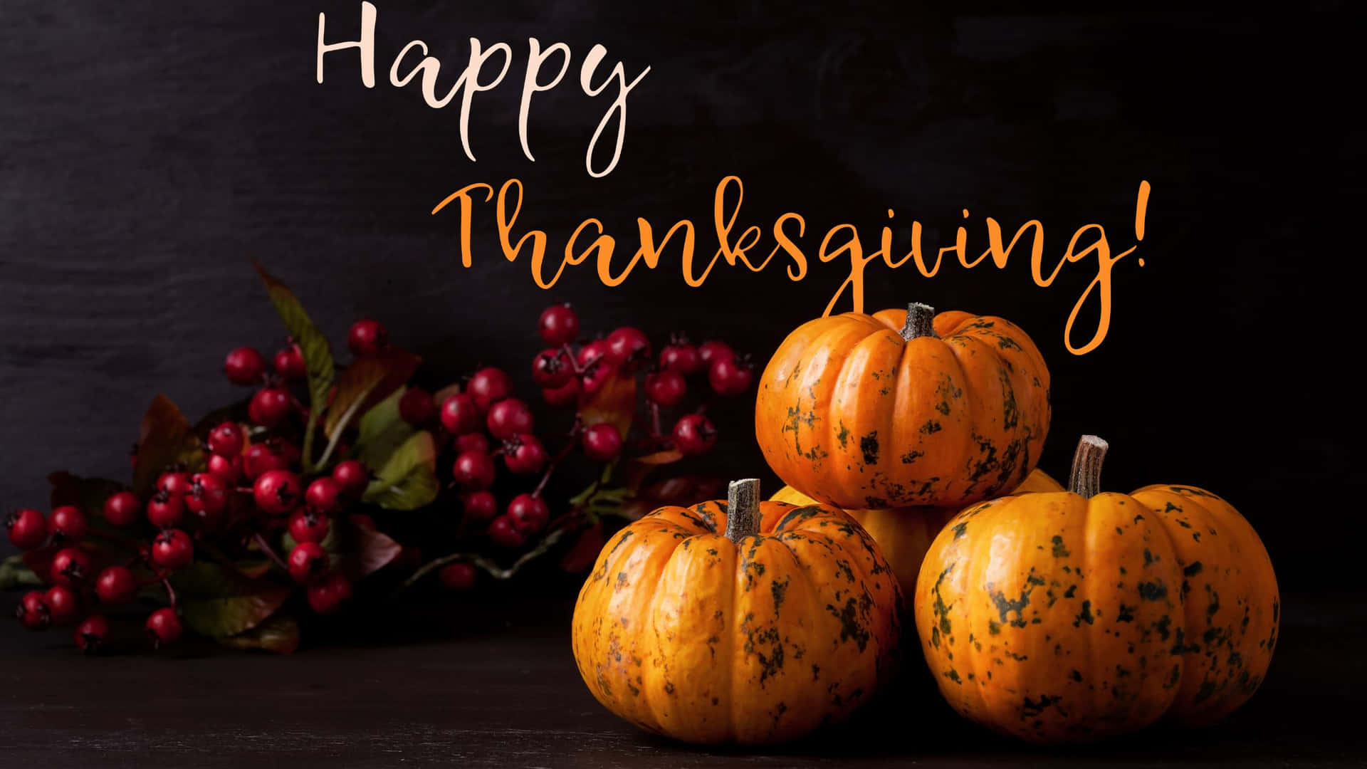 Thanksgiving Desktop Pumpkin Wallpaper
