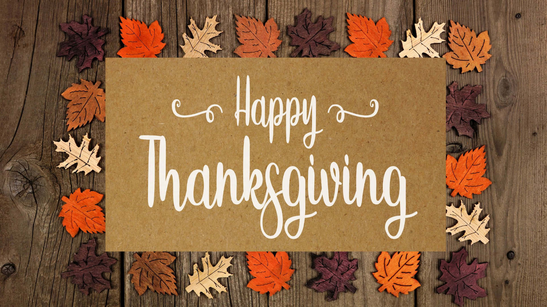 Feiernsie Die Erntezeit Mit Diesem Wunderschönen Thanksgiving-desktop-hintergrundbild Wallpaper
