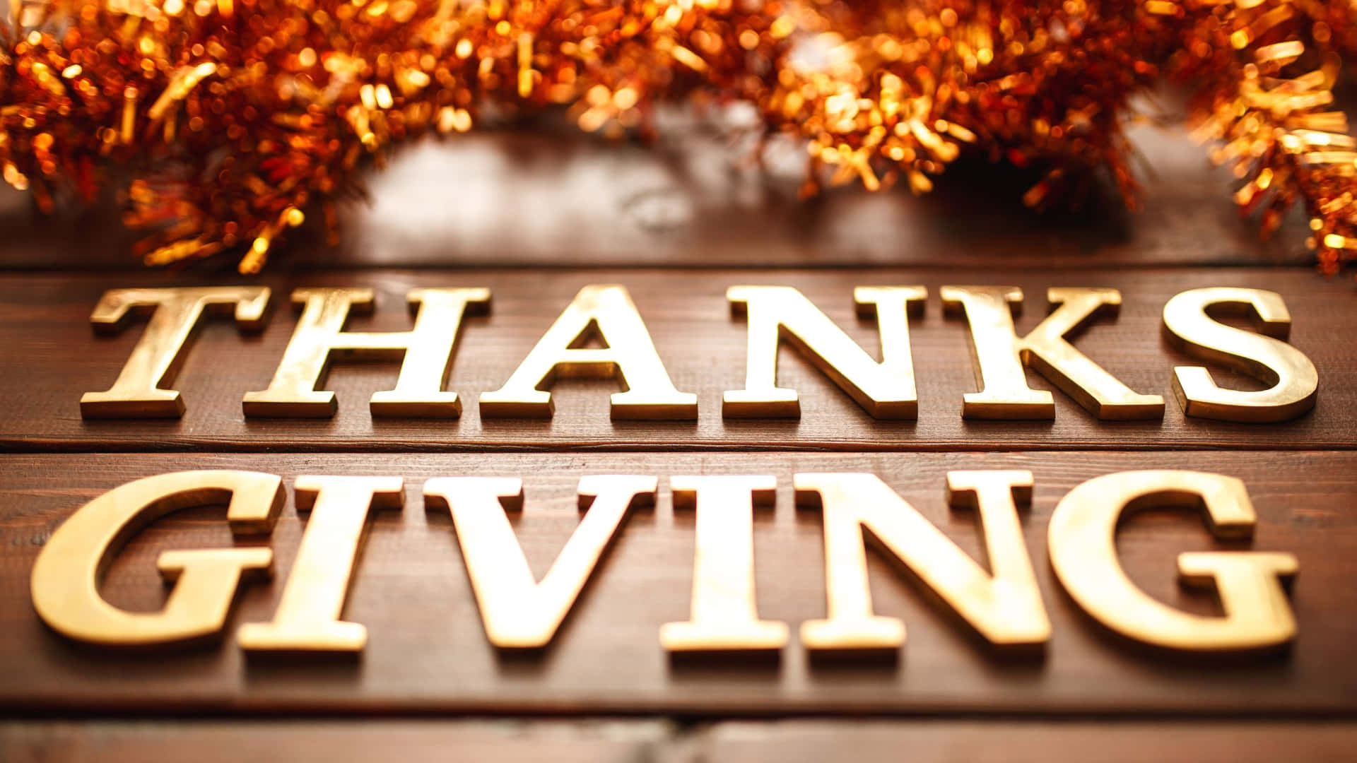 Feiernsie Thanksgiving Mit Einem Festlichen Desktop-hintergrund Wallpaper