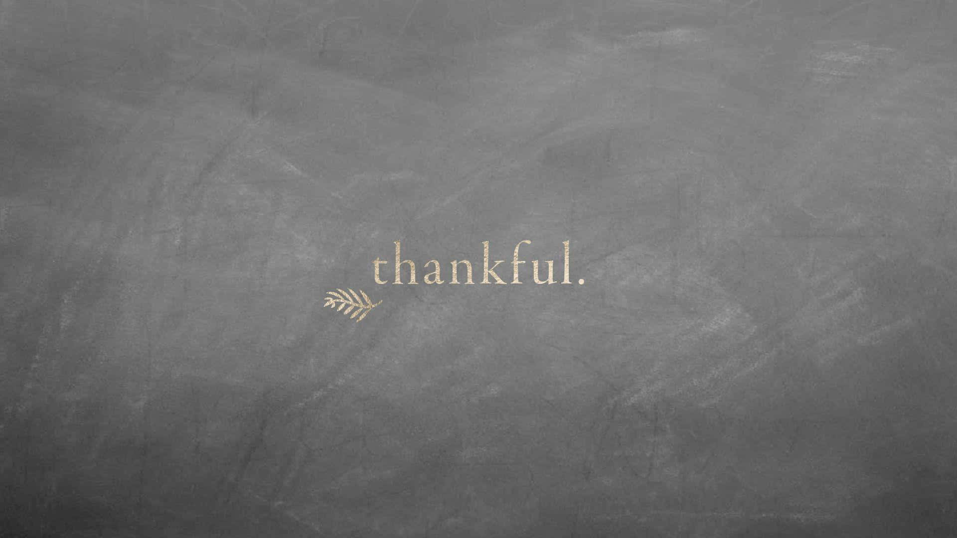 Ringraziamentodel Giorno Del Ringraziamento Nella Nebbia Sfondo