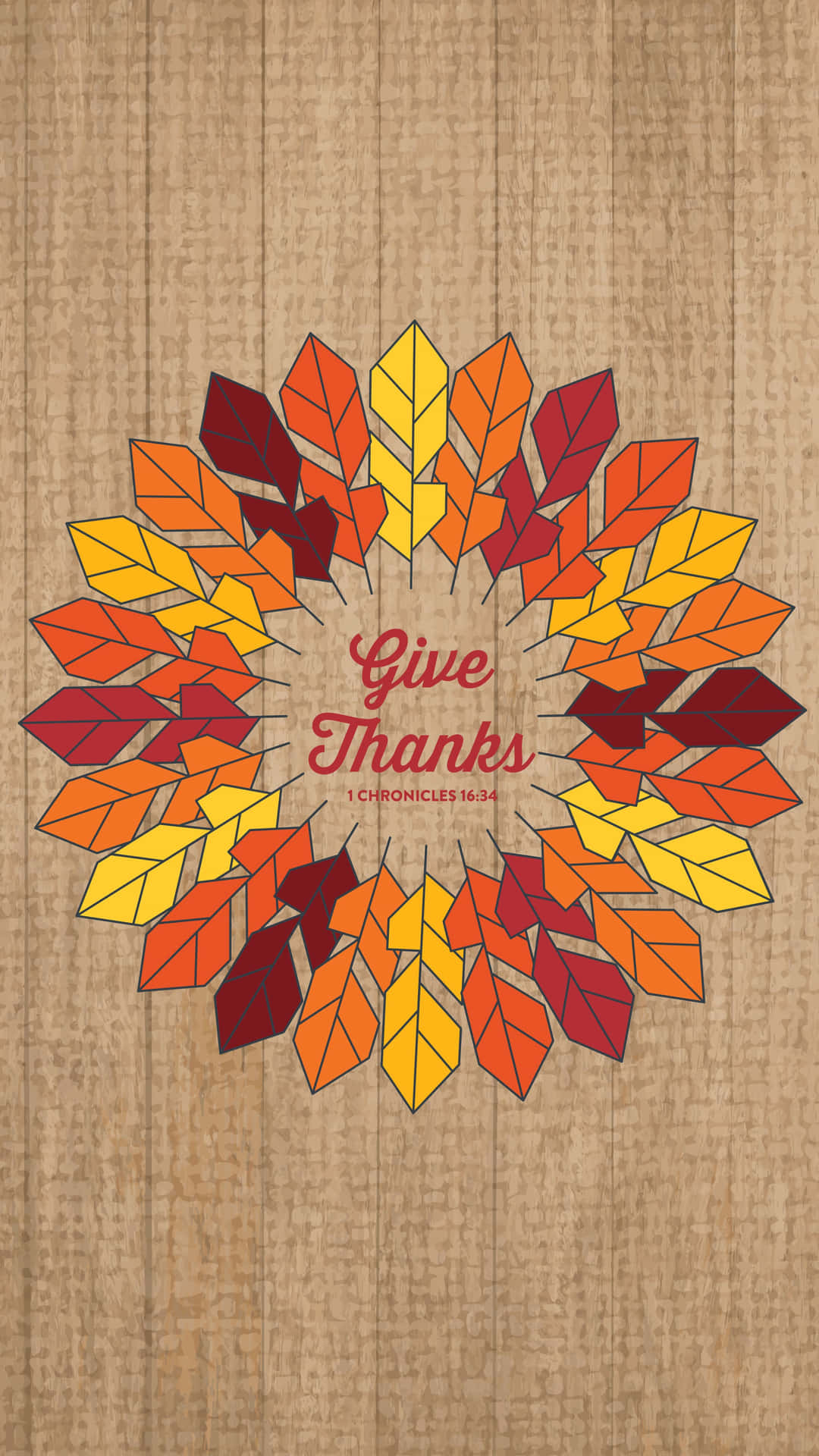 This Thanksgiving, make a call to friends and family to express gratitude. Wallpaper
