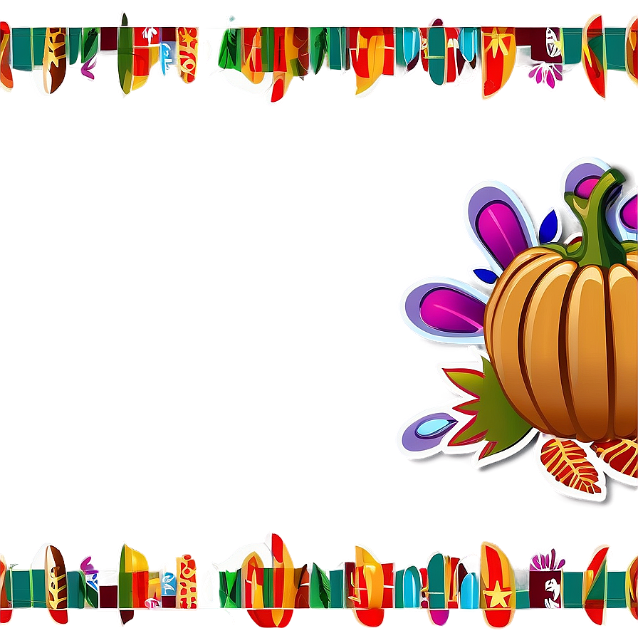 Thanksgiving Quote Border Png 06202024 PNG