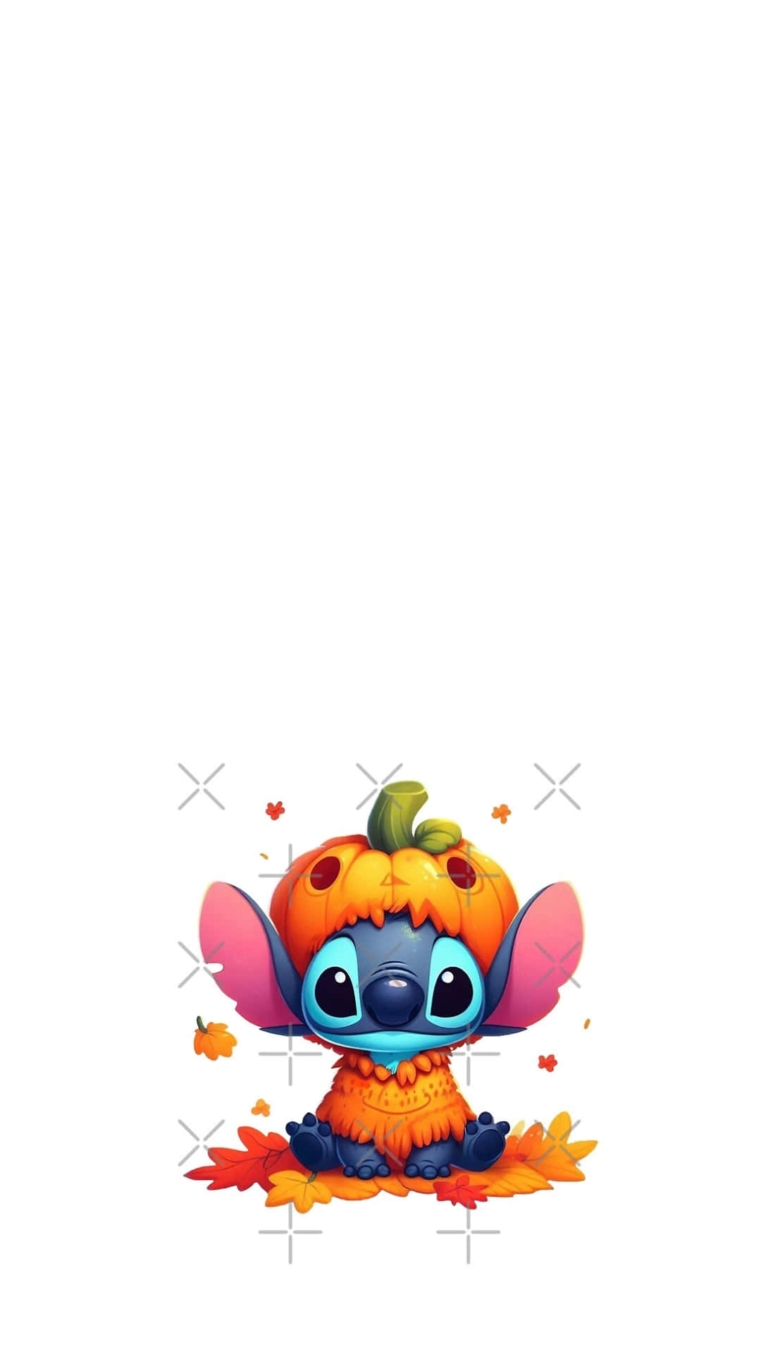 Thanksgiving Stitch Cartoon Character Wallpaper