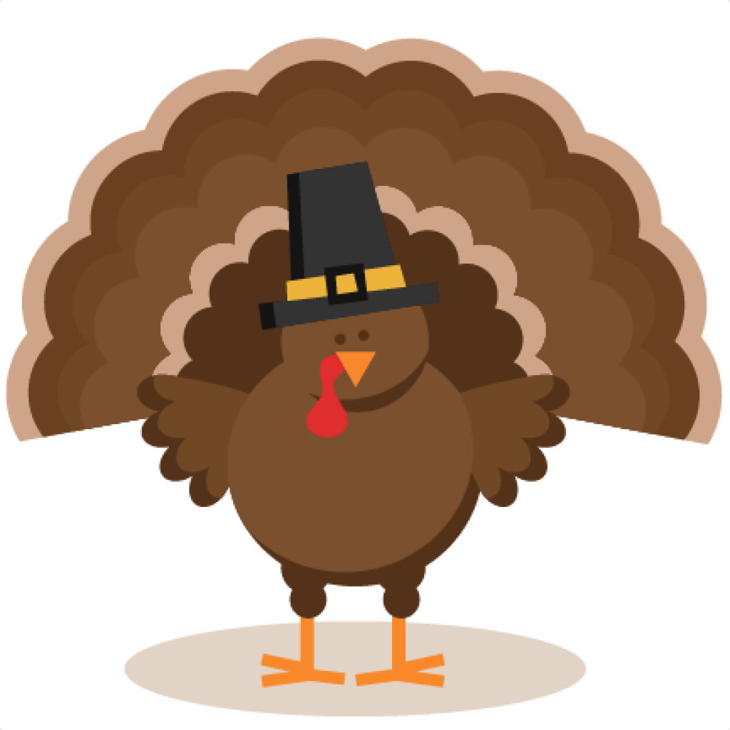 Thanksgiving Turkey Cartoon Clipart PNG