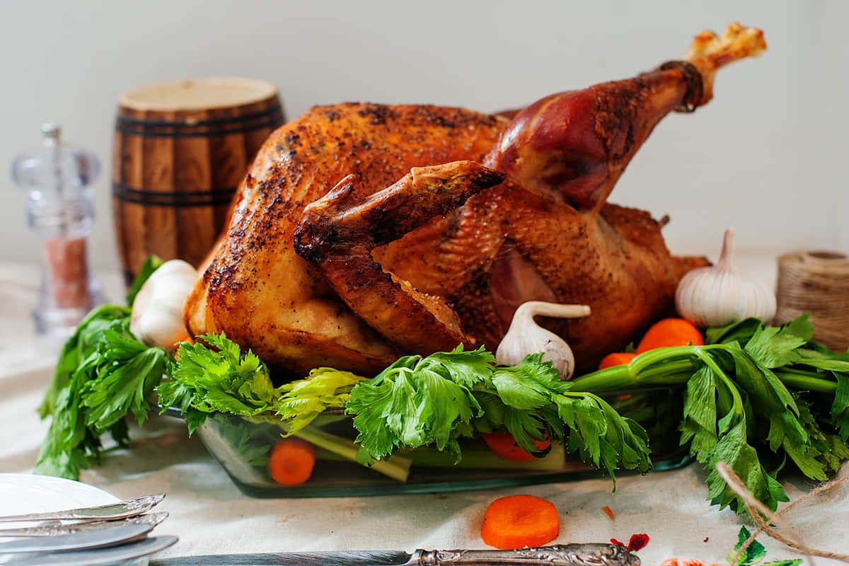 Tough Roast Thanksgiving Turkey Picture