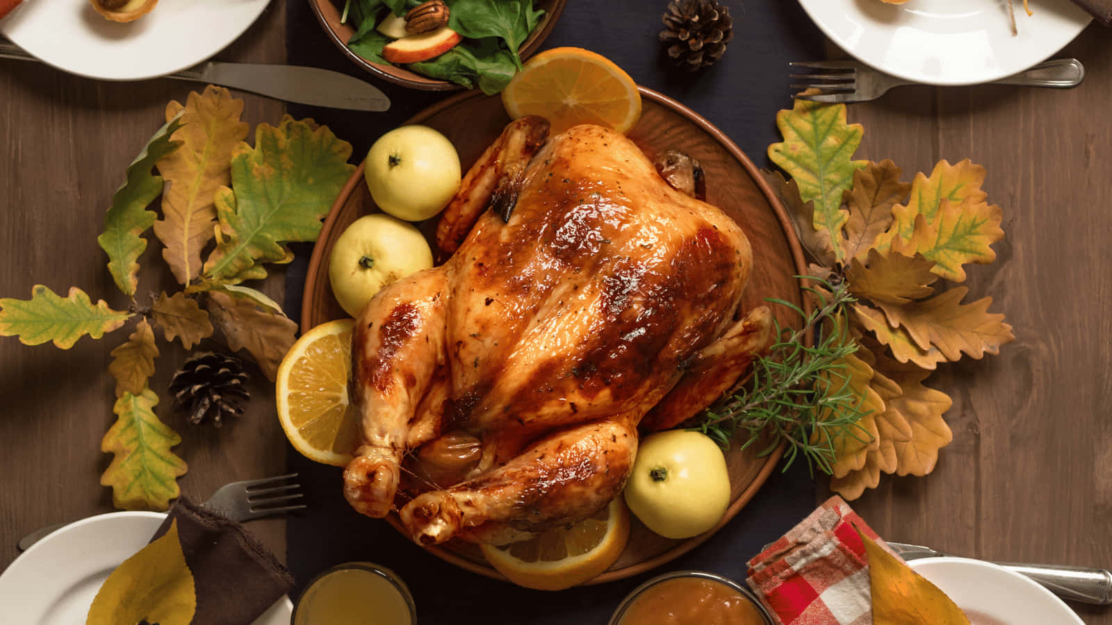 Thanksgiving Turkey As Centerpiece Picture
