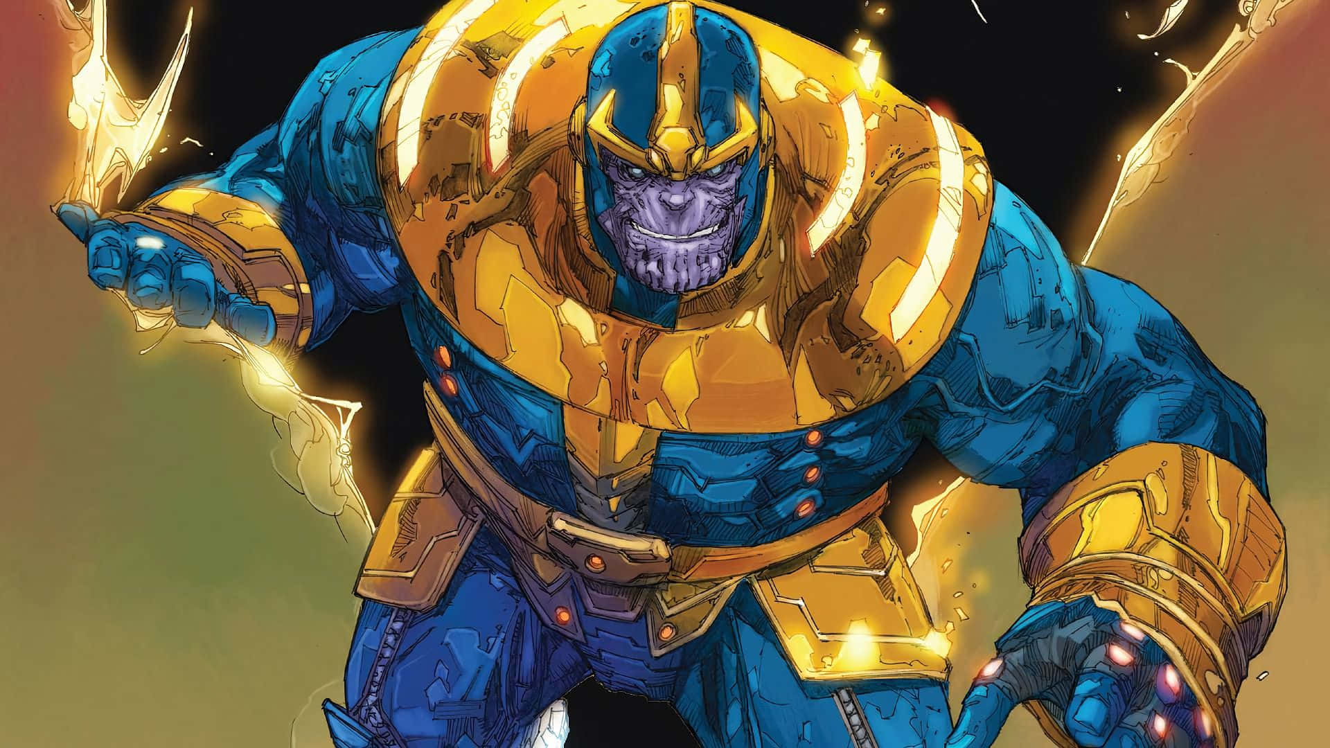 Thanos, the powerful cosmic tyrant