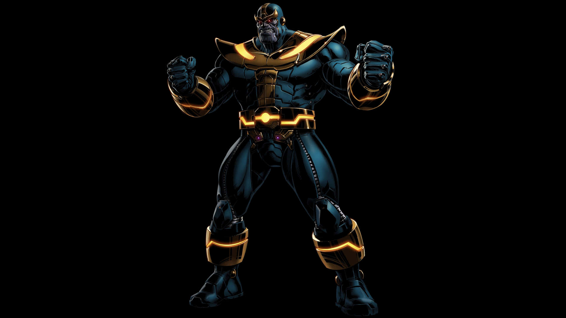 Elguantelete Del Infinito De Thanos En 4k Digital. Fondo de pantalla