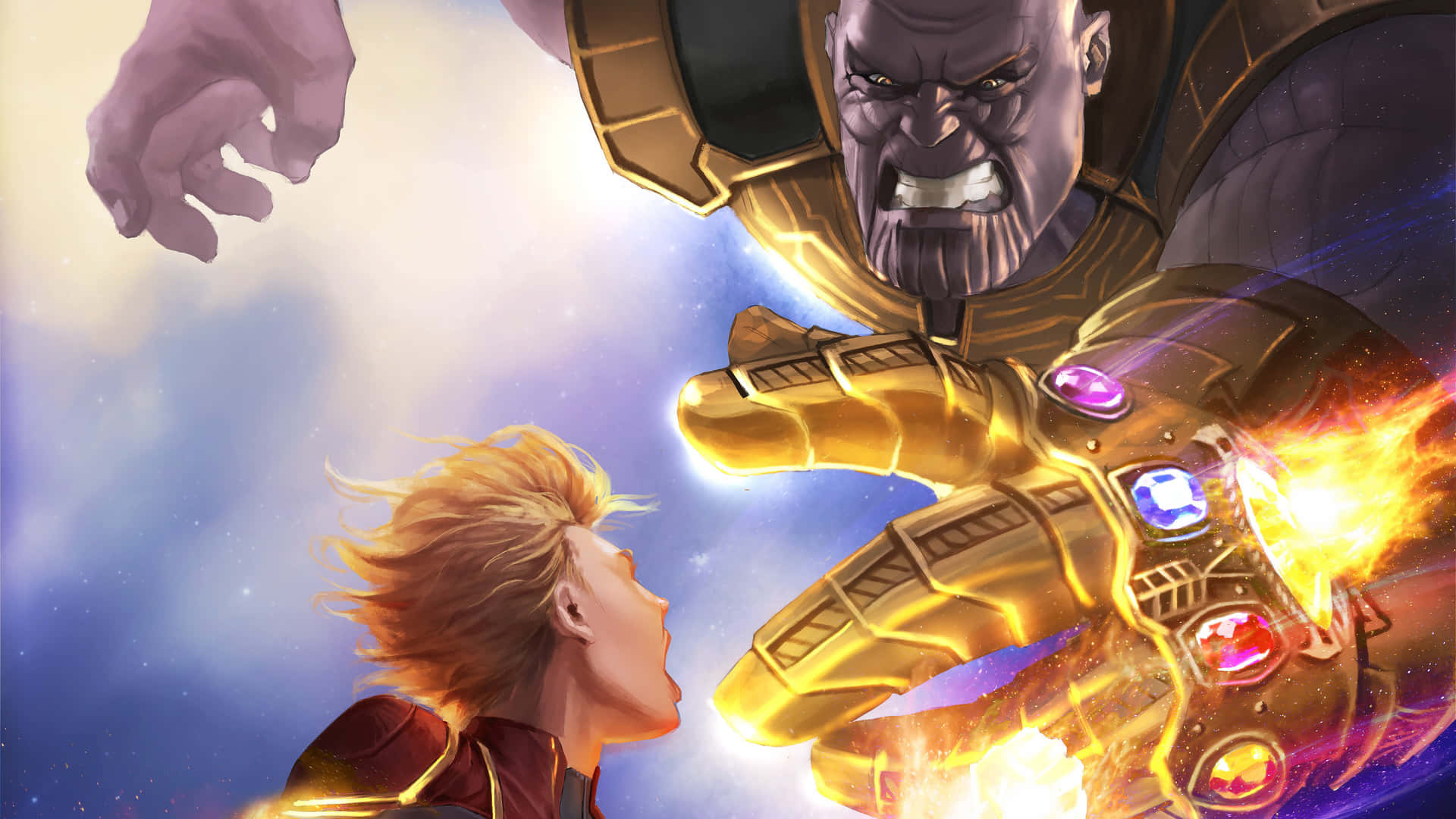 Denvanvittige Titan Thanos