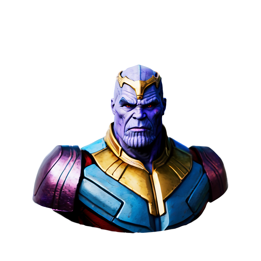 Thanos As A Warrior Png Glo PNG