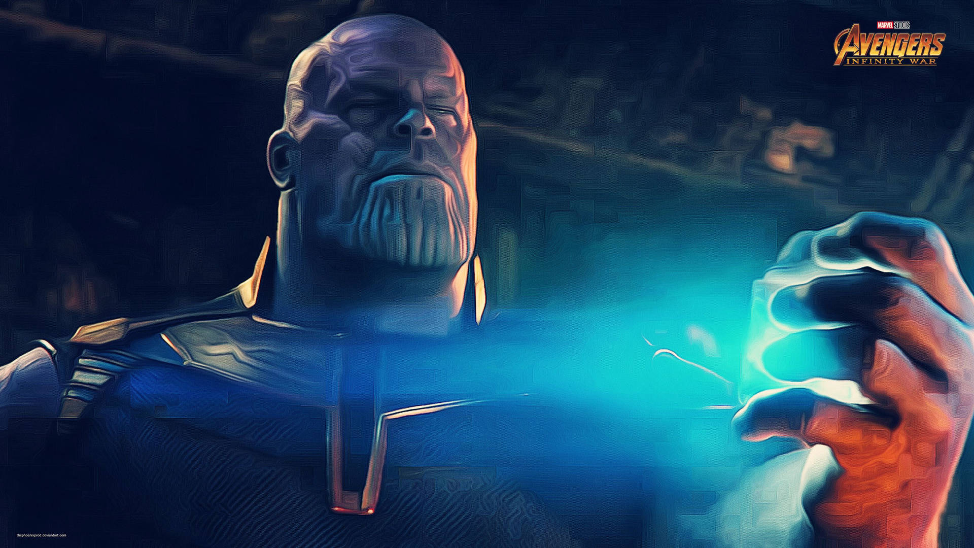 Thanos Breaks The Tesseract In Avengers: Infinity War Wallpaper