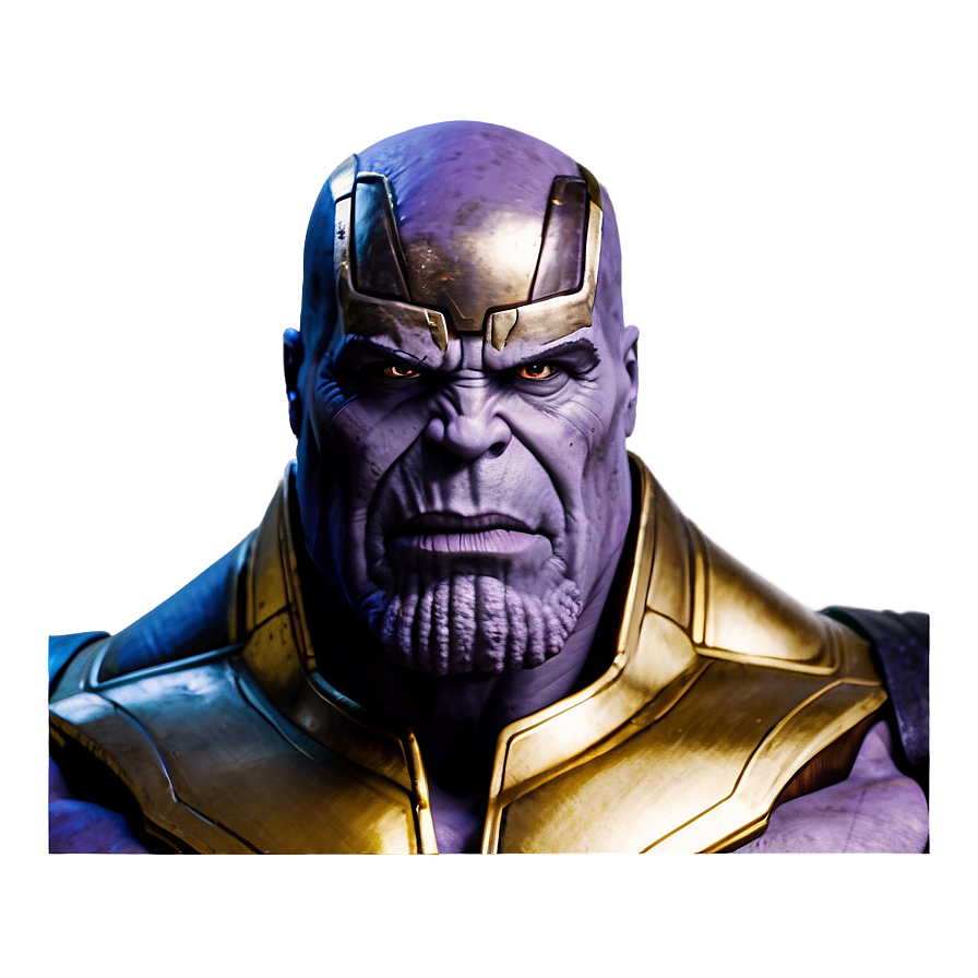 Download Thanos Face Close-up Png Gxq63 | Wallpapers.com